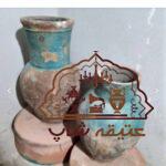 کلکسیون خمره و کوزه و کشک ساب و گلدون قدیمی