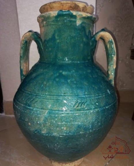 کلکسیون خمره و کوزه و کشک ساب و گلدون قدیمی