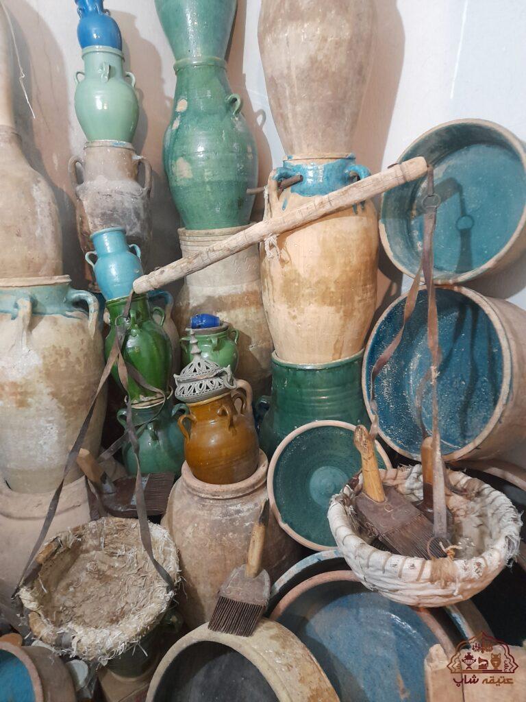 کلکسیون خمره و کوزه.کشکساب و لانجین و..