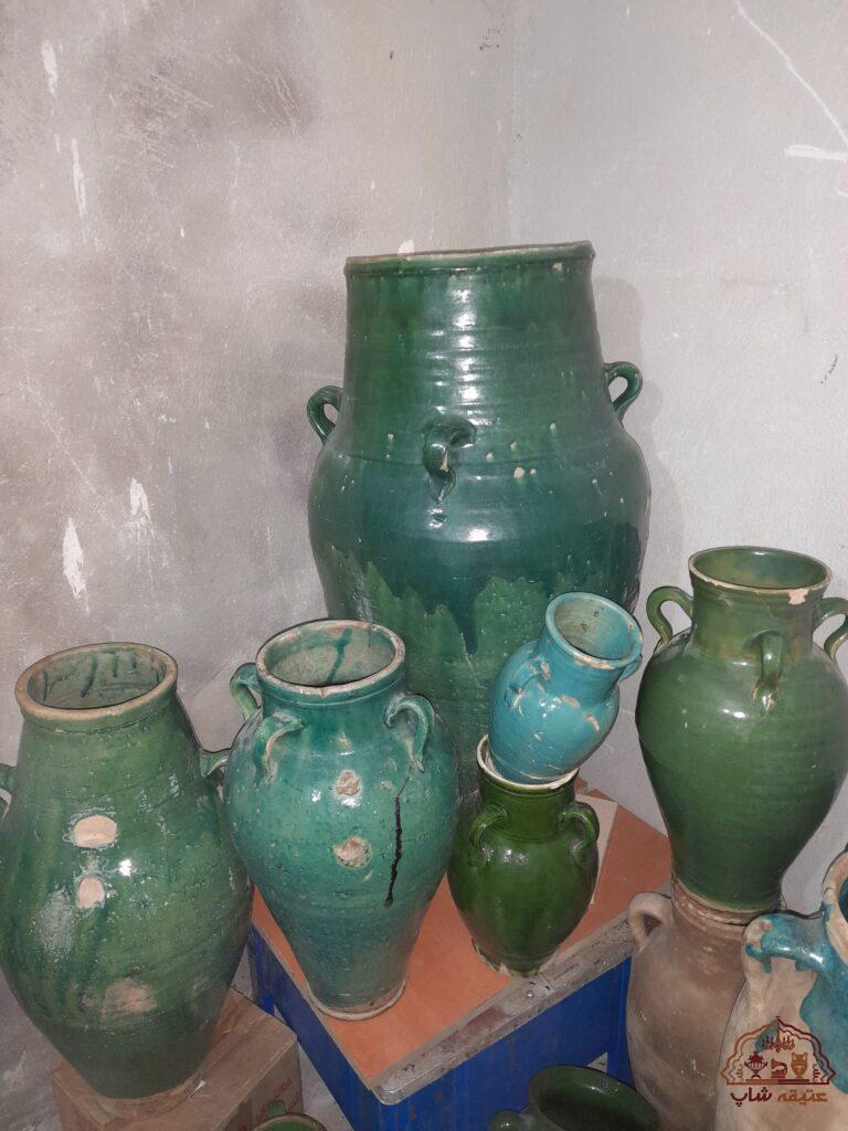 کلکسیون خمره و کوزه.کشکساب و لانجین و..