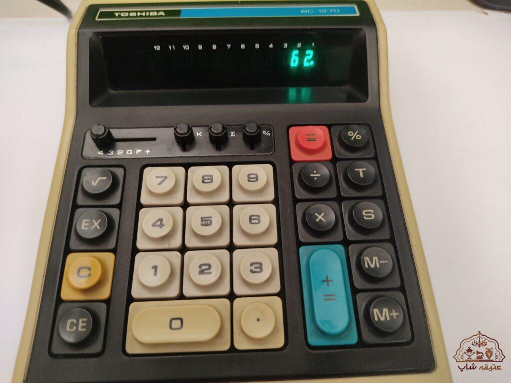 ماشین حساب toshima bc1270 اصل ژاپن