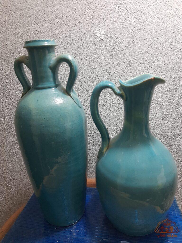 کلکسیون انواع خمره،کوزه و لانجین وگلدون قدیمی