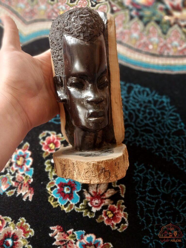 مجسمه ی چوبی اصل آفریقا