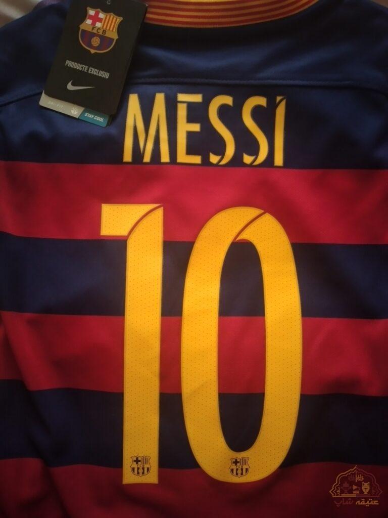 پیراهن بارسلونا امضا شده توسط مسی