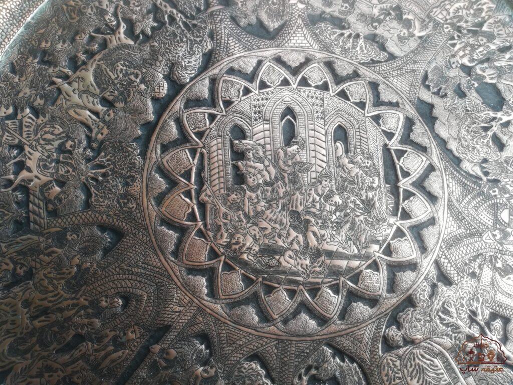 تابلو مسی قلمزنی