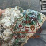 سنگ مشکوک به زمرد یایشم امپریال سلطنتی وسنگ الماس اسیاب