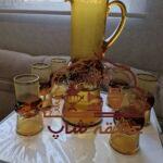 پارچ و لیوان کریستال