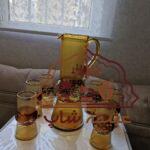 پارچ و لیوان کریستال
