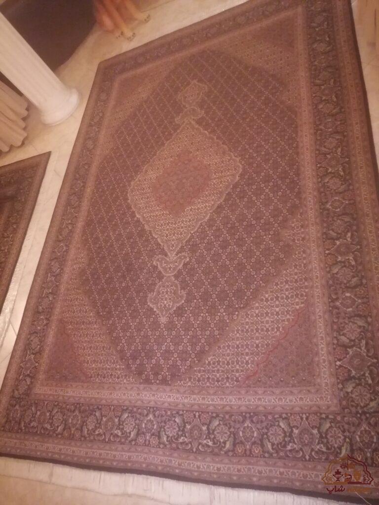 فرش دستبافت ابریشمی ۶متری جفت