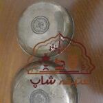 ۲تا کاسه قدیمی نقره عتیقه آنتیک با طغرای سلطان مهر ۱
