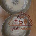 ۲تا کاسه قدیمی نقره عتیقه آنتیک با طغرای سلطان مهر ۱